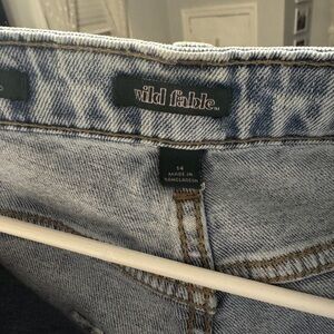 Wild Fable Women's High Rise Light Blue Jeans